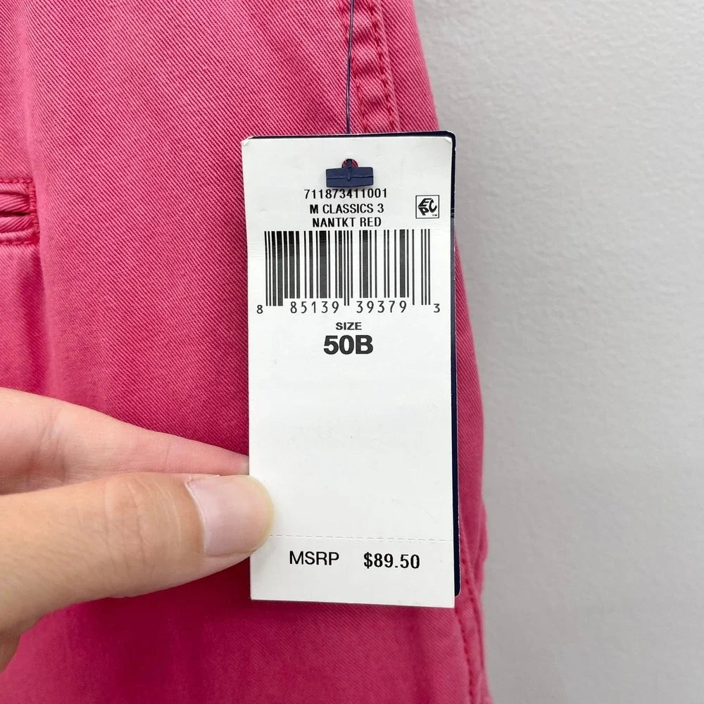 Polo Ralph Lauren Classic Fit Shorts Mens 50B Nantucket Red Big & Tall Preppy‎